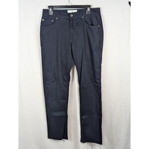 Brax Feel Good Cooper Fancy Regular Fit Pants Navy Blue Men's Size 32